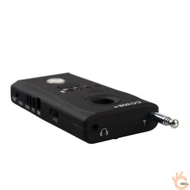 Портативний бюджетний детектор - шукач жучків і об'єктивів прихованих відеокамер Protect CC308 +