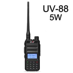 Рація TYT TH-UV88 PRO серія VHF/UHF 5W, LED ліхтар, 200 каналів, скремблер, дальність до 8км, ОРИГІНАЛ