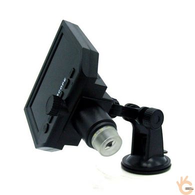 Домашний микроскоп для дома и пайки с 4.3" LCD экраном GAOSUO G600 c увеличением 600X, аккумулятор, 3.6 Мп