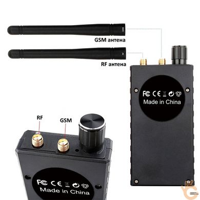 Детектор прослуховування, бездротових камер, постійних магнітів, жучків, 1 MHz - 8 GHz Scanner Т-8000NEW