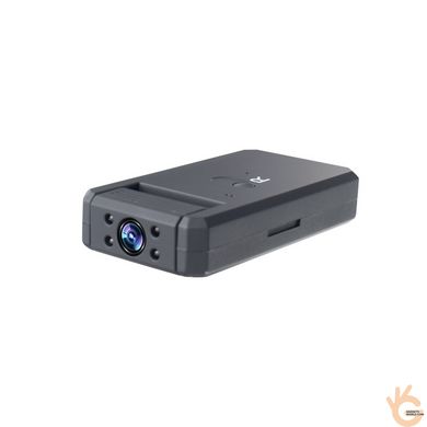 WiFi видеорегистратор FullHD Mini DV Boblov MD90W, до 5ч автономной работы, детектор движения, ИК подсветка