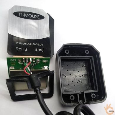 USB GPS приемник для ноутбука, компьютера G-MOUSE чип U-blox 8 с выносным кабелем 2м и магнитным креплением