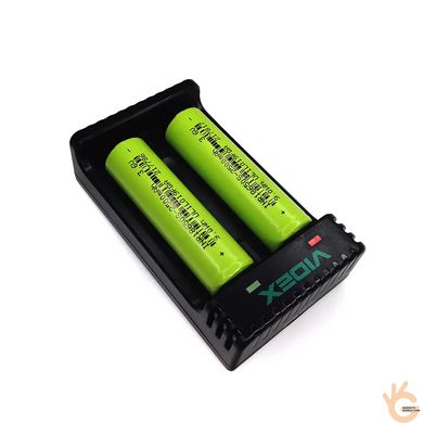 Зарядное устройство интеллектуальное для Li-Ion аккумуляторов 18650 и других размеров Videx L200pro. Оригинал!