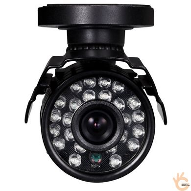 Відеокамера аналогова CVBS вулична недорога AHWVSE LIB24, CMOS, 720P, 1200TVL, 0,1 LUX, ІК підсвічування 20 м