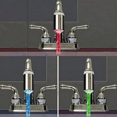 Насадка на водяний кран з LED підсвічуванням Led Shower AS-3, колірний контроль температури