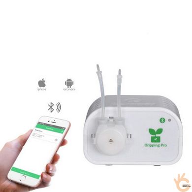 Автоматичний полив кімнатних рослин, розумна Bluetooth cистема Dripping Pro 002 Android & IOs App