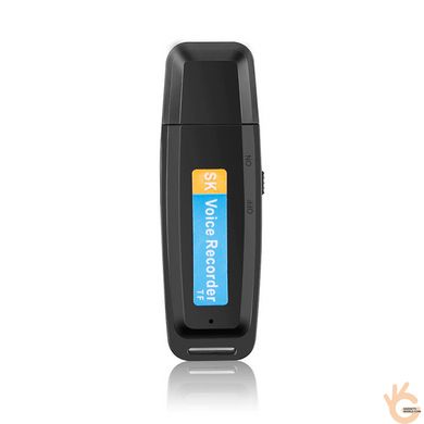 Флешка диктофон мини Saimpu A1, простая запись в MP3 без настроек, SD до 32 Гб, 3 часа работы Спец цена!