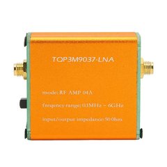 LNA підсилювач радіосигналу приймачів 0,1-6000МГц 20дБ, TQP3M9037 автономний KANDO RF AMP 04A, що заряджається