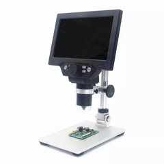 Цифровий мікроскоп 12Мп, 7" LCD екран і підсвічування GAOSUO G1200HD з збільшенням до 1200X, запис на microSD