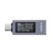 Енергометр Type-C USB доктор 4 - 30В 12А KKMOON Kowsi KWS-2301, t°, амперметр, вольтметр, ватметр, таймер
