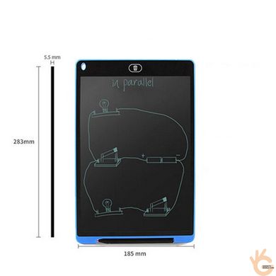 Графічний планшет дитячий для малювання Tablet Pad Clefers 12 дюймів