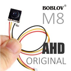 Відеокамера AHD 720p мініатюрна безкорпусна зі звуком 8х8 мм BOBLOV M8, 1200 ТВЛ, для DVR