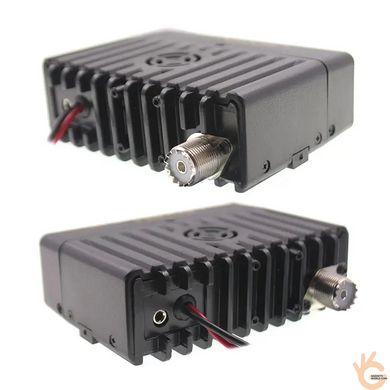 Рация автомобильная LEIXEN UV-998 VHF/UHF + USB кабель, 5/10/25W, 99ch, FM+200-260МГц радио, до 30км! ОРИГИНАЛ