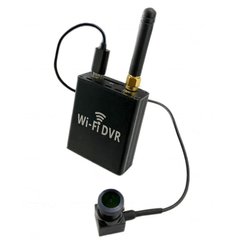 Відеореєстратор WiFi з виносною AHD відеокамерою, мікрофон, кабель 1,5 м, хмара, акумуляторний KONLEN Z5S AHD