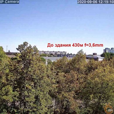 Об'єктив для камер спостереження фіксований Z-Ben MINI-50 M12 F=50 мм, кут огляду 6.7x4°, F 2,0 1/3"