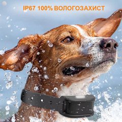 Електро нашийник для собак дресирувальний Pet JXG-363SET у військовому стилі, 3 режими, дальність 500м