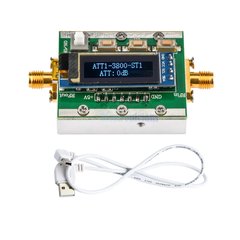 Атенюатор цифровий програмований з LCD 1 МГц – 3,8 ГГц 1-31 дБ до 100 мВт JUNTEK JDS-A3G