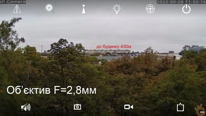 Об'єктив для камер спостереження фіксований Z-Ben MINI-70P, M12 F=70 мм, кут огляду 4x2,5°, F 2.0 1/3"