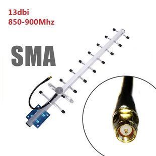 Антенна Yagi направленная 900 МГц с усилением 13 Дб WavLink N13-SMA для ретрансляторов, RF систем, FPV связи