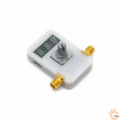 Аттенюатор цифровой программируемый с LED 9 кГц - 6 ГГц, 0-63,5 дБ, вход до 24 дБм JUNTEK ARW637