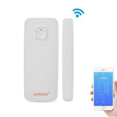 Розумний WiFi датчик відкриття дверей або вікон Konlen KL-WD001, Iphone & Android App