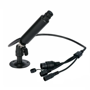 Видеокамера IP RJ45 5 Мп Starlight F=2.1 мм, диаметр 21 мм, звук, память 32 Гб HQCAM X06T, app HiEasy