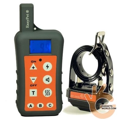 Електронний ошийник для дресирування собак EasyPet 380R водонепроникний, акумуляторний до 1.2 км