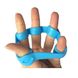 Эспандеры для пальцев рук силиконовые, нагрузка 2/3/4/5кг, реабилитационный тренажёр CONTEC Hand Grip MIX-4