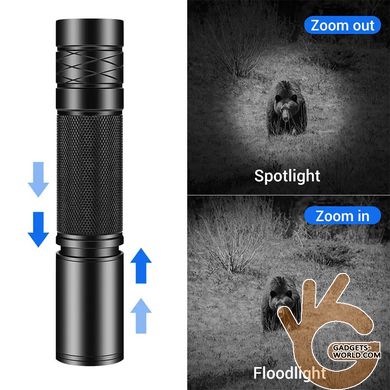 Тактический ИК лазерный фонарь 940нм с креплением для точечной подсветки дальних объектов UltraFire VSCEL940nm