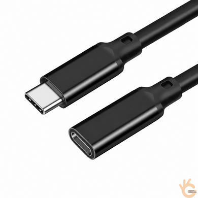 Кабель удлинитель TYPE-C 5 метров TPE USB3.2 Gen2 10Gbps 100W Ningbo Kepo TYPE-C TPE-5M