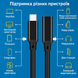 Кабель удлинитель TYPE-C 5 метров TPE USB3.2 Gen2 10Gbps 100W Ningbo Kepo TYPE-C TPE-5M