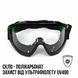 Мотоокуляри, кросові (ендуро) окуляри, тактичні захисні окуляри, гірськолижна маска незапітніюча PRO. UV400