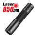 Тактичний ІЧ лазерний ліхтар 850нМ із кріпленням для підсвічування далеких об'єктів UltraFire VSCEL850nm