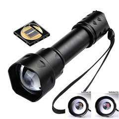 ІЧ підсвічування ліхтар для приладів нічного бачення та засвітлення камер спостереження UltraFire 10W 850 нм