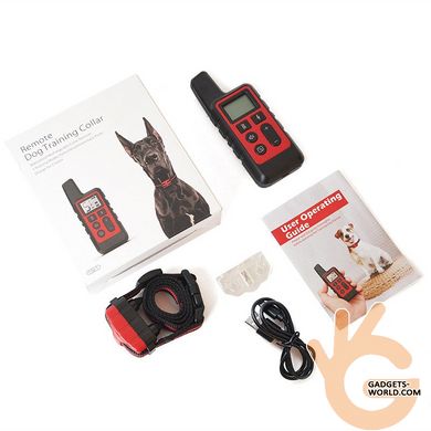 Электроошейник для собак дрессировочный Pet DTC-500 водонепроницаемый, дальность до 500м