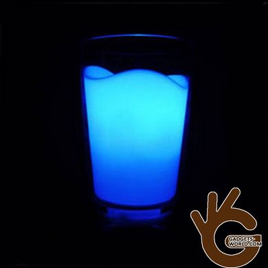 Нічний світильник у вигляді склянки молока з підсвічуванням яке автоматично переливається GOXI GL