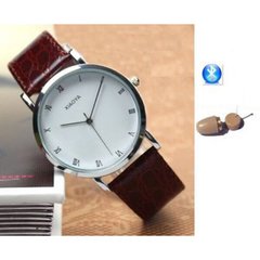 Скрытый беспроводной микронаушник гарнитура для экзаменов в виде часов ELITA watch