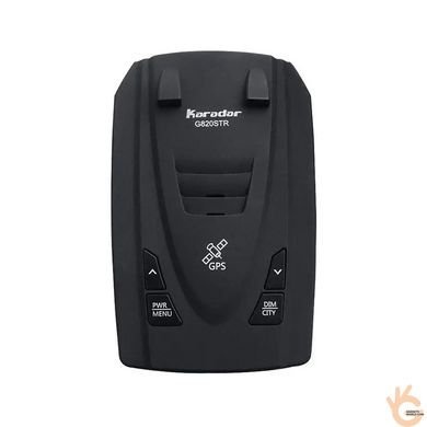Антирадар автомобільний Karadar G820STR дисплей GPS лазер радар-детектор з голосовим сповіщенням