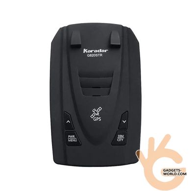 Антирадар автомобильный Karadar G820STR дисплей GPS лазер радар-детектор с голосовым оповещением