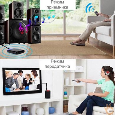Bluetooth передавач/приймач звуку V4.2, для телевізора і аудіосистем WavLink BT-500
