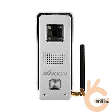 IP WiFi видеодомофон KKMOON S1038 с антивандальной металлической панелью, Android & IOs App