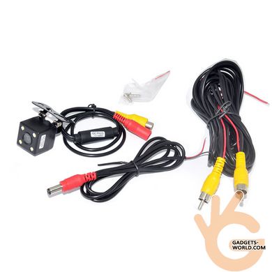 Система контроля парковки MSTAR R1, 4.3” откидной монитор + камера с LED подсветкой + 6м кабель в подарок!