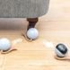 Іграшка для котів і собак, м'ячик робот, що рухається з LED підсвічуванням Pet Ball D48 заряджається від USB