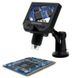 Домашній мікроскоп для дому та пайки з 4.3" LCD екраном GAOSUO G600 c збільшенням 600X, акумулятор, 3.6 Мп