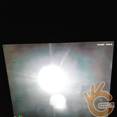 ІЧ ліхтар для глушіння відеокамер вночі і повністю невидимого підсвічування об'єктів UltraFire 10W 940нм
