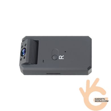 WiFi видеорегистратор FullHD Mini DV Boblov MD90W, до 5ч автономной работы, детектор движения, ИК подсветка