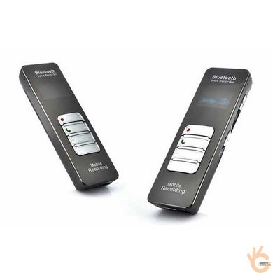 Диктофон Bluetooth для записи звонков и телефонных разговоров HNSAT DVR-188, 8 Гб, iPhone & Android