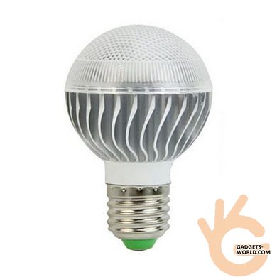 Лампа светодиодная GOXI E27-9W, 16 цветов, E27, 9 Вт + пульт ДУ