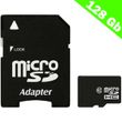 Мікро SD карта пам'яті 128 Гб 10 класу, microSD 128 Gb Class 10