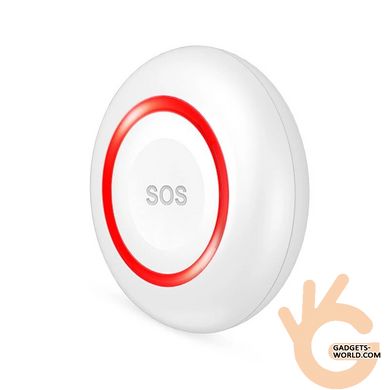 SOS кнопка WiFi + 433 МГц заряджаємий для літніх і хворих людей, виклик медперсоналу і близьких TUYA Smart Bot